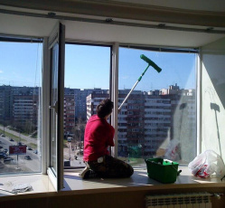 Мытье окон в однокомнатной квартире Нижний Новгород